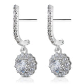 Zircon Stone Earring - Bloom