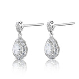 Zircon Drop Earrings - Grace