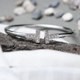 Tiffany Inspired Silver Bracelet