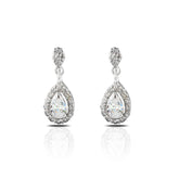 Zircon Drop Earrings - Grace