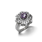 Raven - Amethyst ring