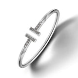 Tiffany Inspired Silver Bracelet