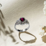 Ruby Stone Marjaan Ring