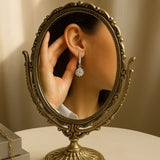 Zircon Stone Earring - Bloom