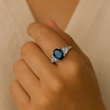 Sapphire Stone Jaanan Ring