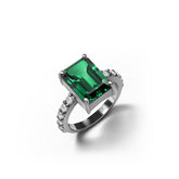 Meadow - Emerald Ring
